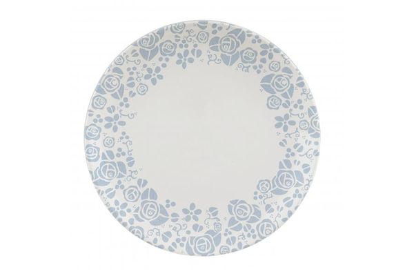 Churchill Julie Dodsworth - The Fledgling Dinner Plate Border pattern - White 26cm