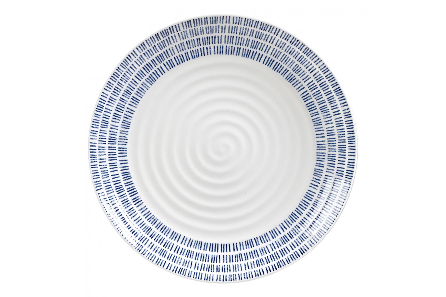 Churchill China Queens Sieni Stars Blue 26cm Dinner Plate