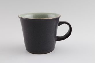 Denby Energy Cup and Saucer Celadon Green and Cream Charcoal 