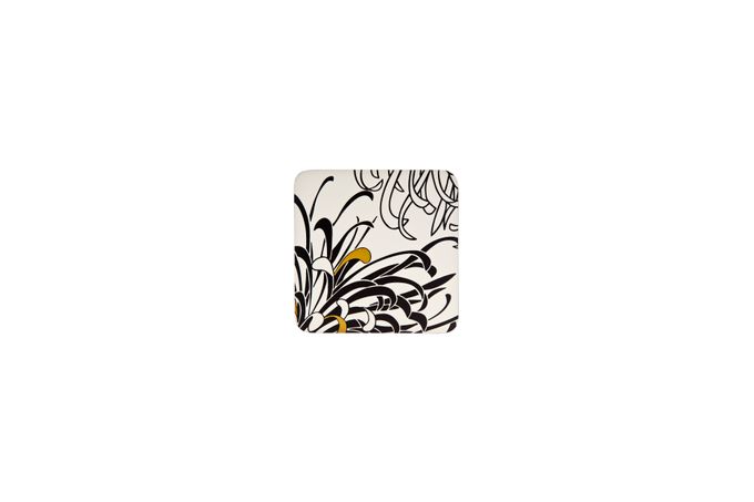 Denby Monsoon Chrysanthemum Coasters - Set of 4 Cream