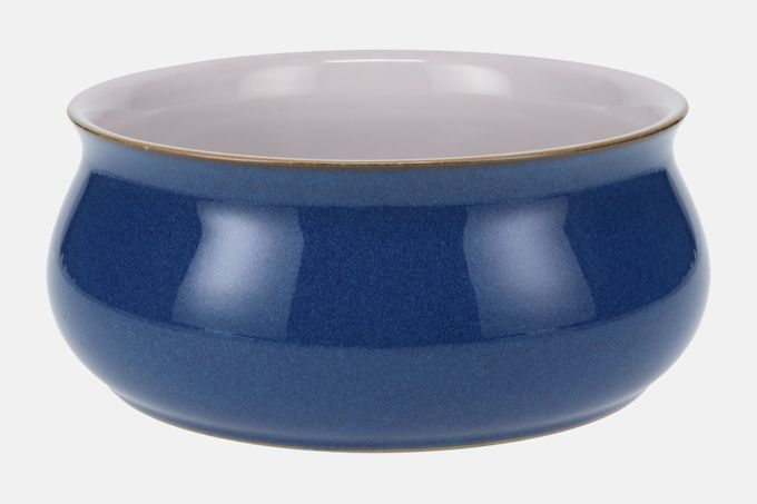 Denby Imperial Blue Serving Bowl Round 7 1/2 x 3 1/2"