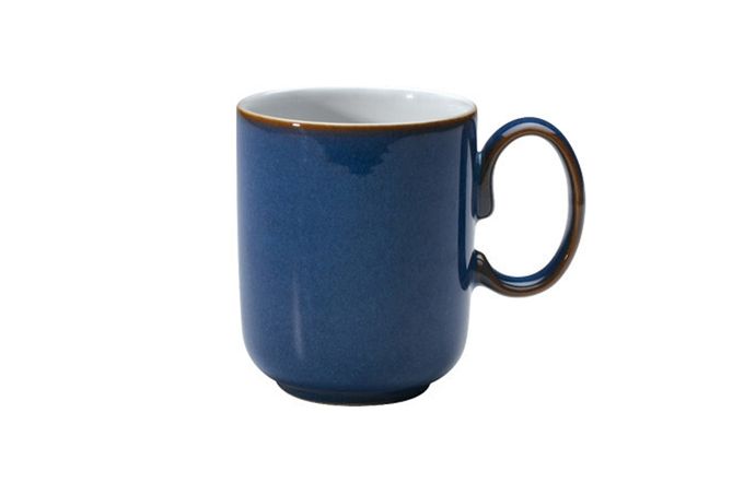 Denby Imperial Blue Mug New Style 3 1/4 x 4"