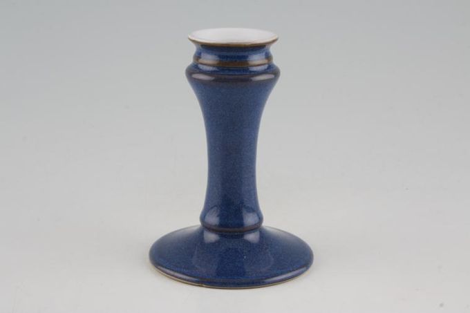 Denby Imperial Blue Candlestick 4 3/4"
