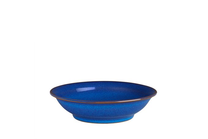 Denby Imperial Blue Bowl Medium Shallow, All Blue 15.5 x 4cm