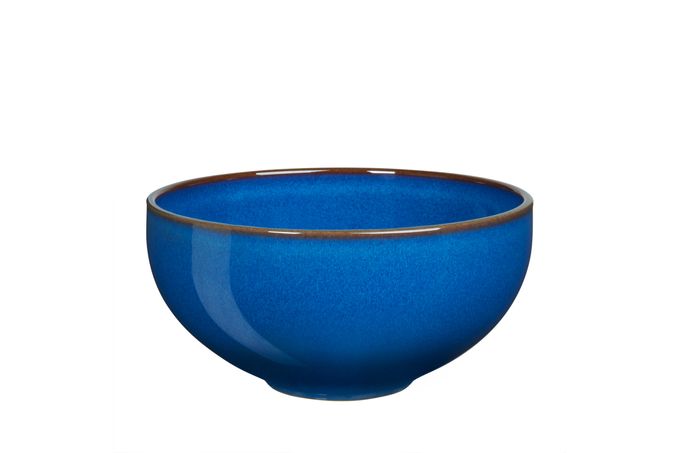 Denby Imperial Blue Noodle Bowl Ramen/Large Noodle Bowl 17.5 x 8.5cm