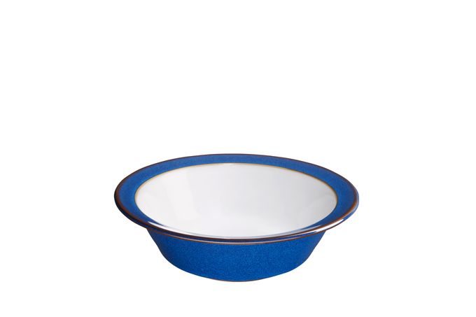 Denby Imperial Blue Rimmed Bowl 18 x 5.5cm