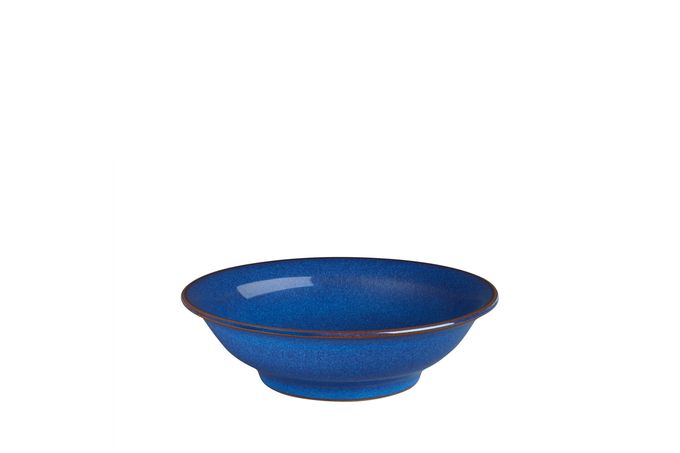 Denby Imperial Blue Bowl Small Shallow, All Blue 13cm