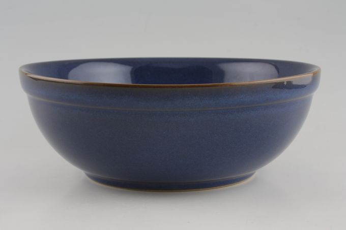 Denby Imperial Blue Serving Bowl All Blue 9 1/4 x 3 1/4"