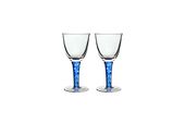 Denby Imperial Blue Pair of Red Wine Glasses thumb 1