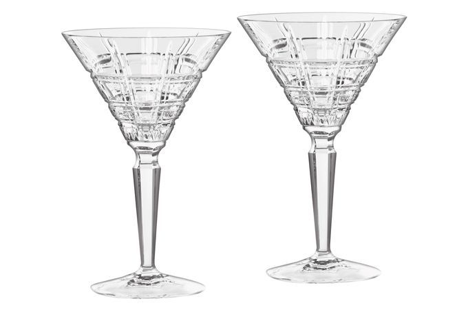 Waterford Crosby Pair of Martini Glasses