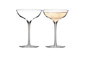 Waterford Elegance Pair of Champagne Saucers Champagne Belle Coupe thumb 2