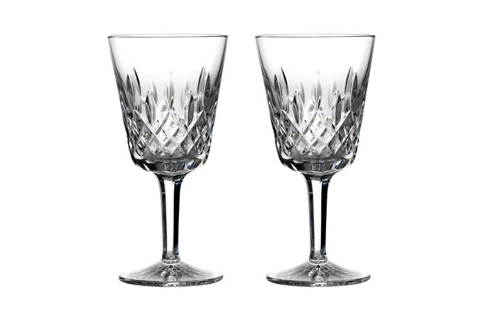 Waterford Lismore Classic Goblet Set of 2 8.5 x 17.5cm, 225ml