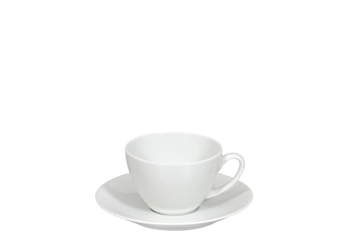 Vista Alegre Spirit White Teacup & Saucer 15.7cm