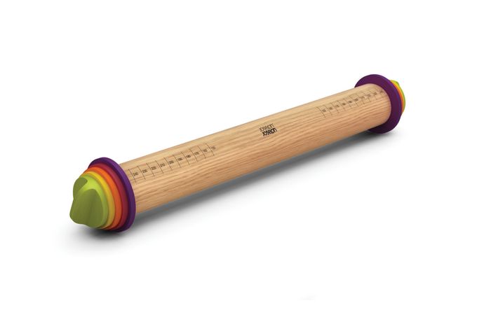Joseph Joseph Cooking and Baking Adjustable Rolling Pin Multicolour