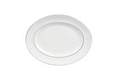 Vera Wang for Wedgwood Blanc sur Blanc Oval Plate / Platter 36cm thumb 1