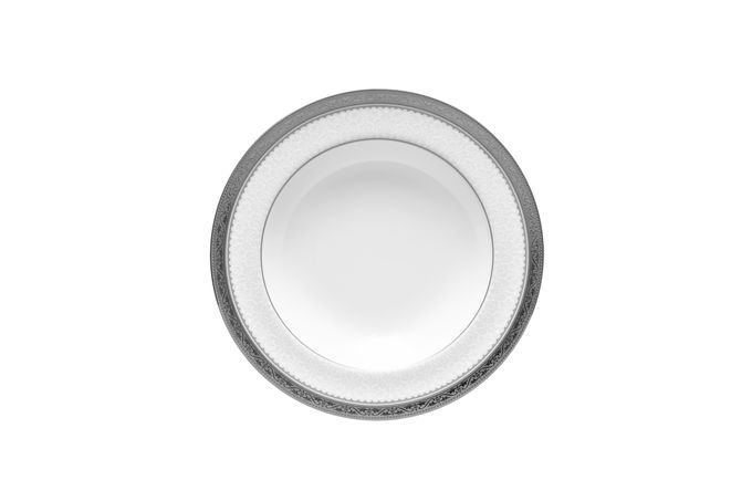Noritake Odessa Platinum Rimmed Bowl 21cm