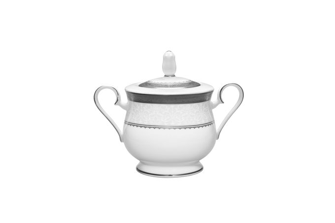Noritake Odessa Platinum Sugar Bowl - Lidded (Tea)