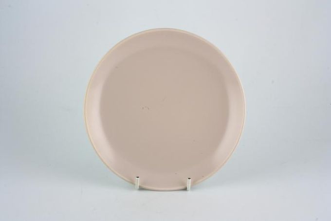 Poole Mushroom and Sepia - C54 Tea / Side Plate Mushroom - Not Rimmed 7"
