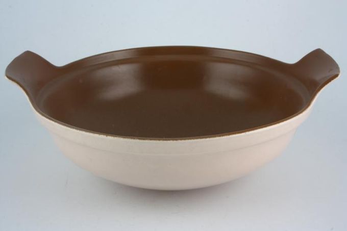 Poole Mushroom and Sepia - C54 Vegetable Tureen Base Only