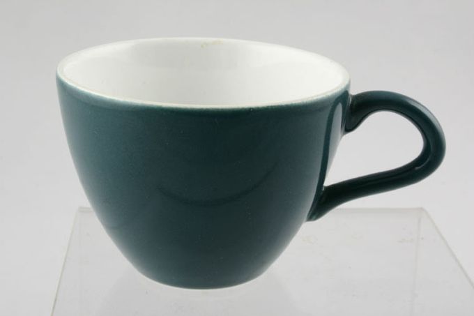 Poole Blue Moon Coffee Cup Blue handle 2 3/4 x 2"