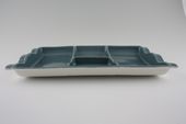 Poole Blue Moon Hor's d'oeuvres Dish Rectangular 13 1/2 x 8 3/8" thumb 2