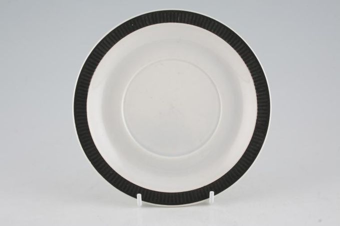 Poole Charcoal Breakfast Saucer 6"