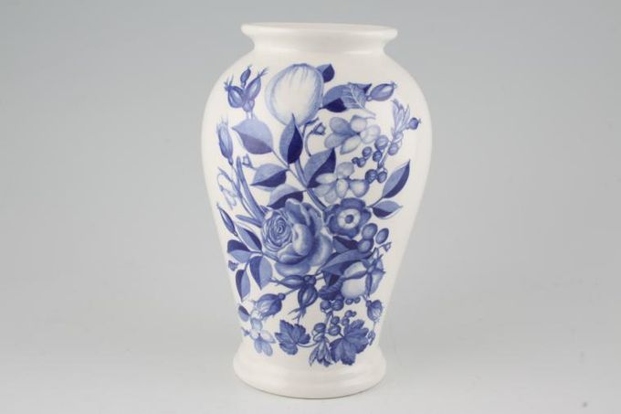 Portmeirion Harvest Blue Vase 2 3/4 x 6 1/2"