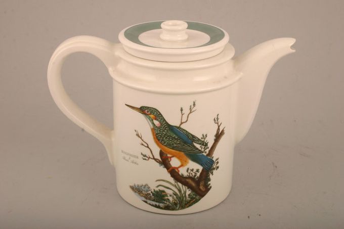 Portmeirion Birds of Britain - Backstamp 1 - Old Teapot Kingfisher+Bullfinch 1 1/2pt