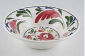 Portmeirion Welsh Dresser Soup / Cereal Bowl Pink Flowers and blue leaves 6 1/2" thumb 1