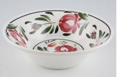 Portmeirion Welsh Dresser Soup / Cereal Bowl Pink Flowers and black leaves 6 1/2" thumb 1