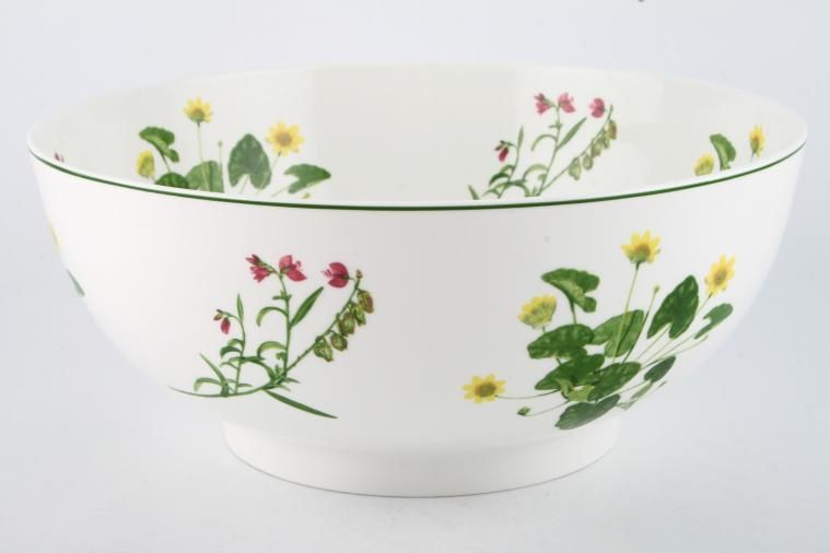 145947G Sauce Boat Stand Welsh Wild Flowers Portmeirion 