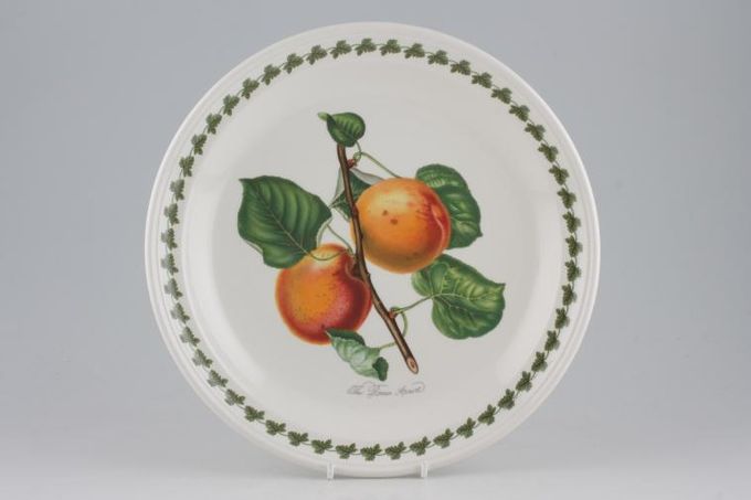 Portmeirion Pomona Dinner Plate The Roman Apricot - Patterned Edge 10 1/2"