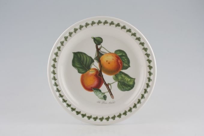 Portmeirion Pomona Salad/Dessert Plate The Roman Apricot - Patterned Edge 8 1/2"