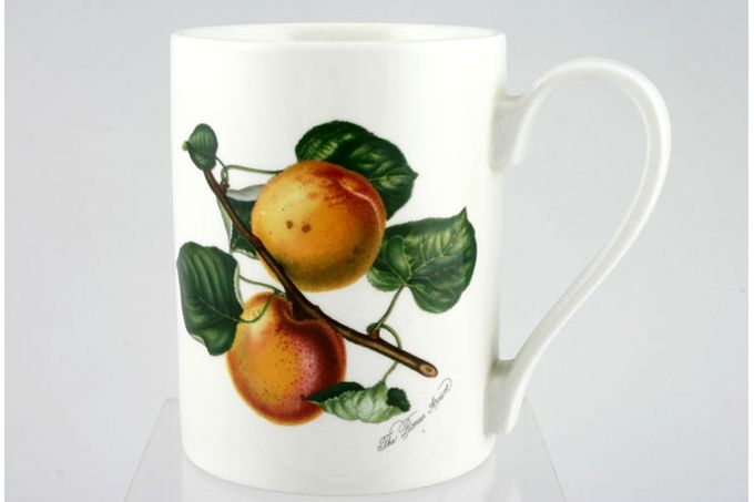 Portmeirion Pomona Mug The Roman Apricot - Plain Rim 3 1/8 x 4"