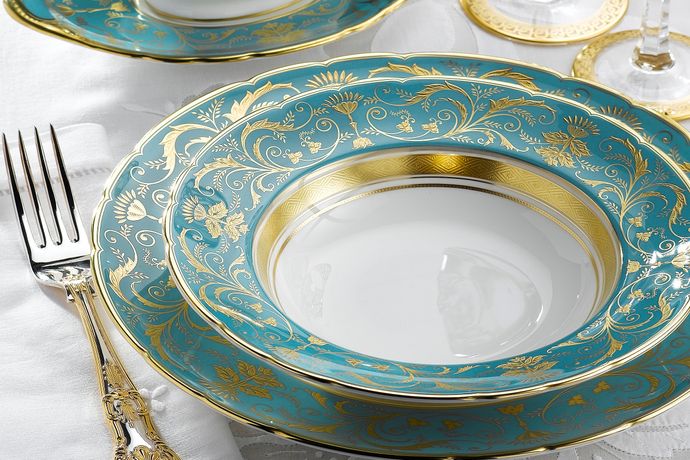 Royal Crown Derby Regency -Turquoise