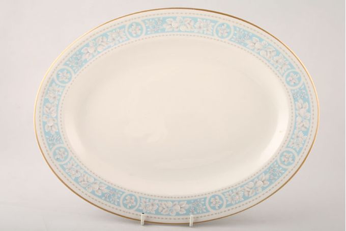 Royal Doulton Hampton Court - T.C.1020 Oval Plate / Platter 13 1/4"