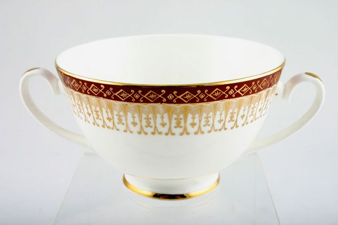 Royal Grafton Majestic - Red Soup Cup 2 handles 4 1/4 x 2 1/4"