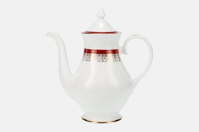 Royal Grafton Majestic - Red Coffee Pot rounded body 2pt