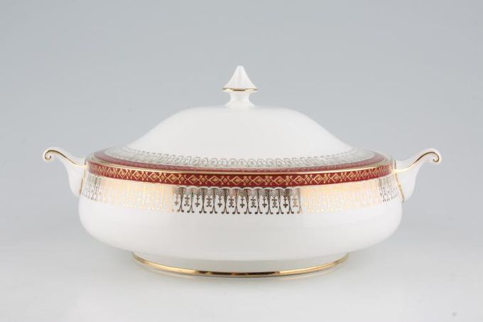 Royal Grafton Majestic - Red Vegetable Tureen with Lid Shape D