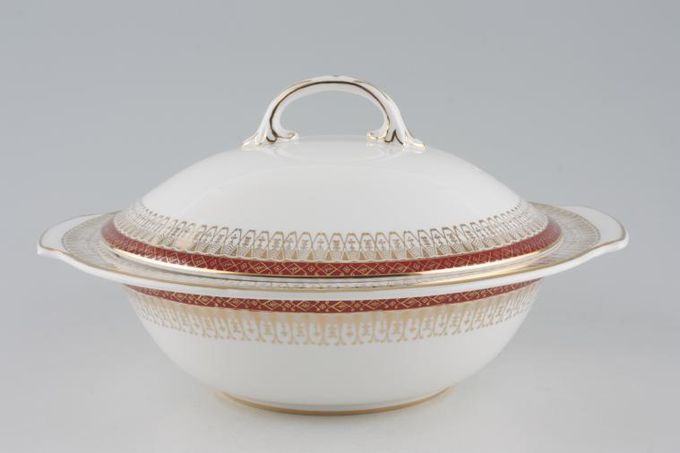 Royal Grafton Majestic - Red Vegetable Tureen with Lid Shape E