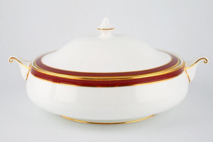 Royal Grafton Warwick - Red Vegetable Tureen with Lid