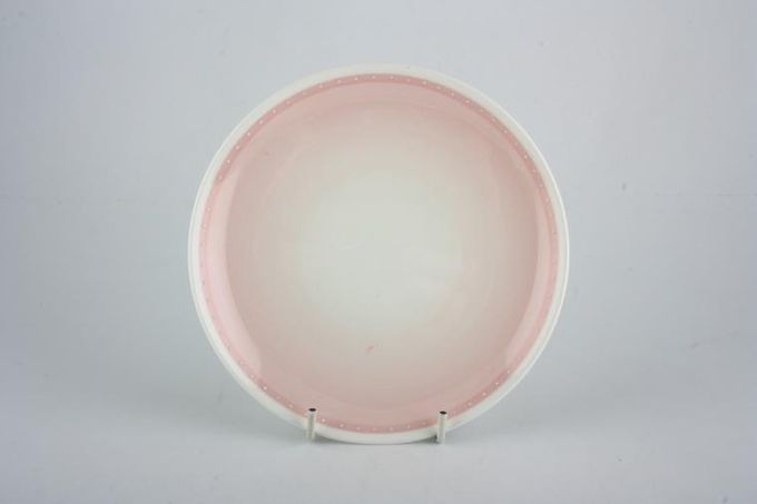 Susie Cooper Harlequin Tea / Side Plate Pink 6 5/8"