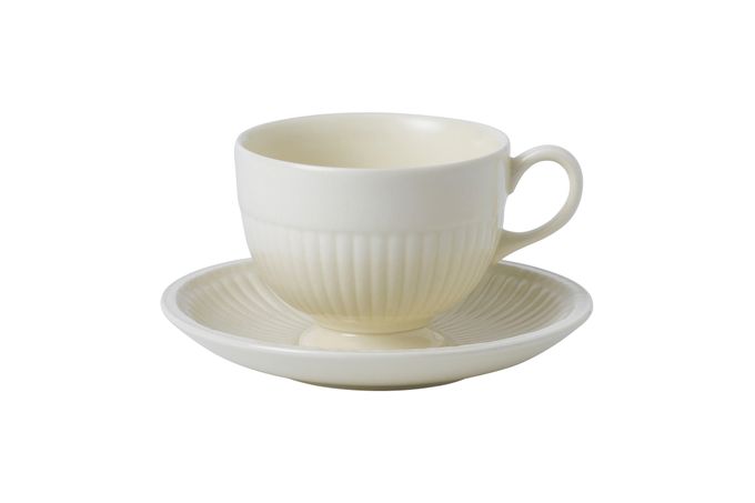 Wedgwood Edme - Cream Teacup & Saucer 190ml
