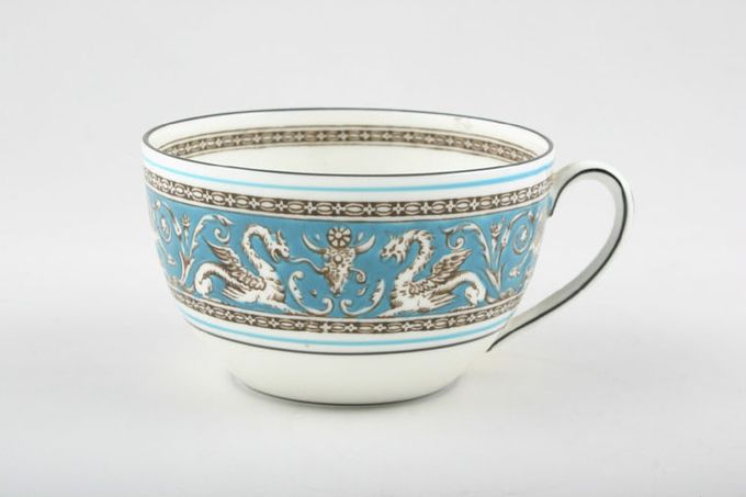 Wedgwood Florentine - Turquoise Breakfast Cup 4 x 2 5/8"