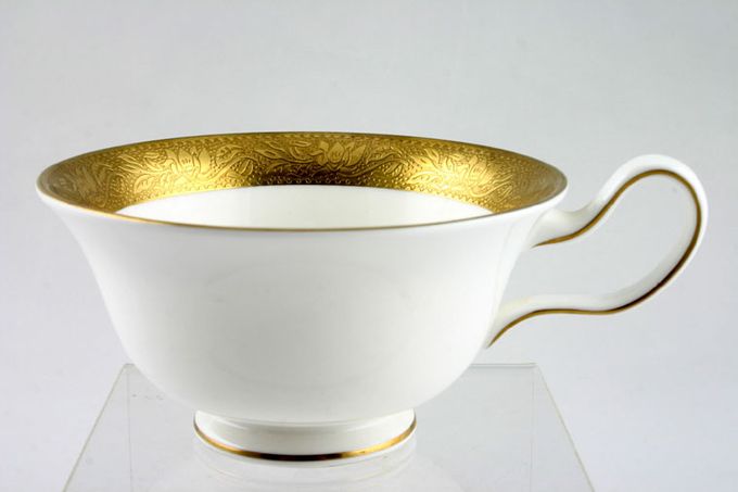 Ascot Gold Tea Trio Wedgwood Side Plate Cup Saucer 