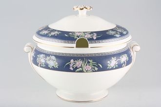 BLUE SIAM Wedgwood Tureen with Lid Covered Vegetable Dish Bowl Lidded