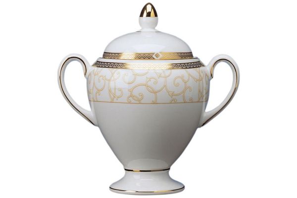 NEW! Wedgwood China CELESTIAL GOLD Teapot Tea Pot