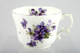 Hammersley Victorian Violets - Crown Longton Coffee Cup 2 3/4" x 2 1/8"