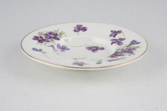Hammersley Victorian Violets - Crown Longton Coffee Saucer Deep well flowers vary 4 1/4"