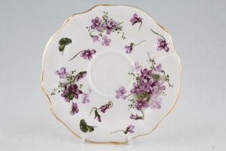 Hammersley Victorian Violets - From Englands Countryside Soup Cup Saucer 6 5/8"